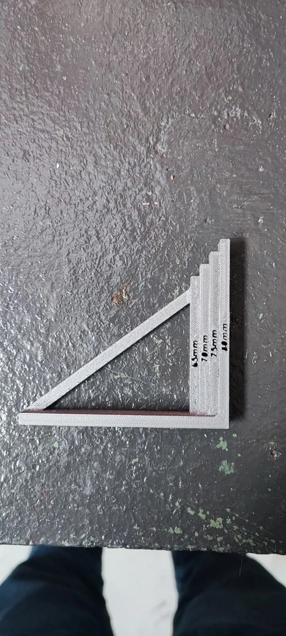 Motorcycle chain tension gauge - Free 3D Print Model - MakerWorld