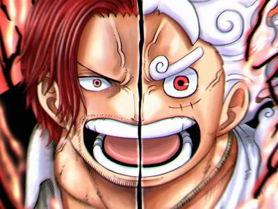 Luffy/Shanks relief picture