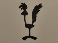 Silhouette murale Bip Bip (Road Runner) — photo 2