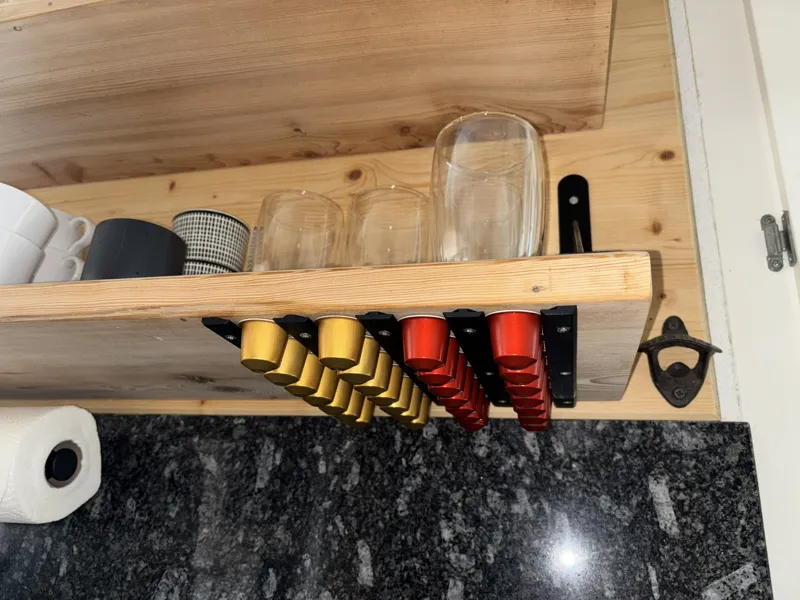 Nespresso-Kapsel-Schienen