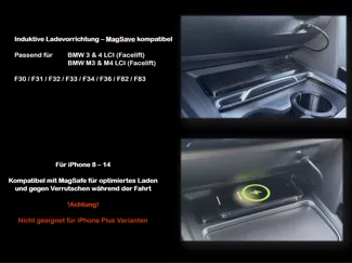 BMW F-Series MagSave wireless iPhone charger