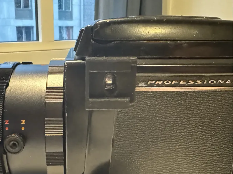 Cold Shoe Adapter for Mamiya RB67 (Left Side)
