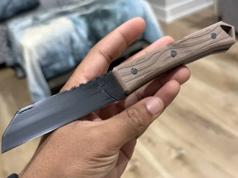Plank-model knife