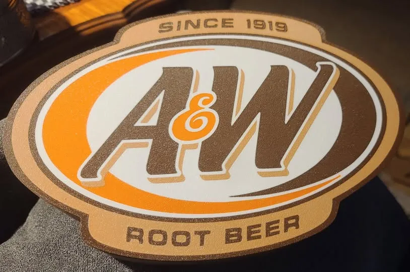 A&W Light Sign - Free 3D Print Model - MakerWorld