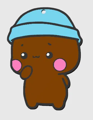 the Bubu and Dudu- Dudu keychain