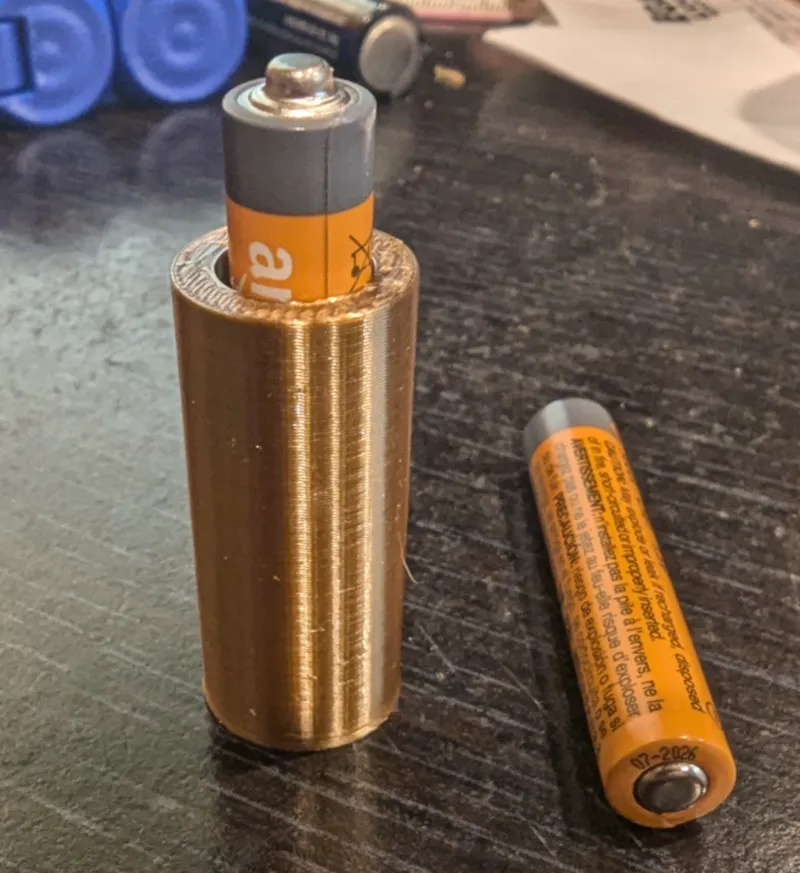 AAAA Adapter for AA Battery Buddy Slot