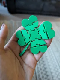 Fidget trèfle porte-bonheur Saint-Patrick — photo 3