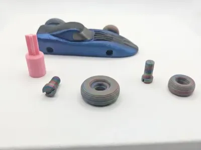 Build-Your-Own Toy Car Kit