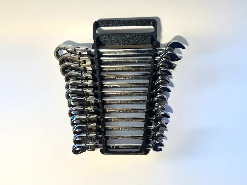 Craftsman SAE & Metric ratcheting wrench holder