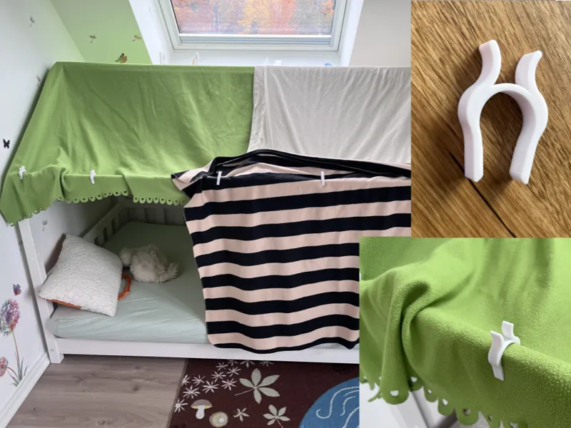 Hausbett Deckenbefestigung