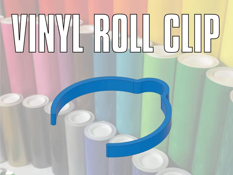 Vinyl Roll Clip