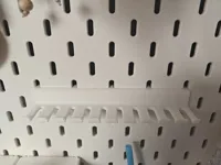 Gestion de câbles pour Ikea Skadis — photo 2
