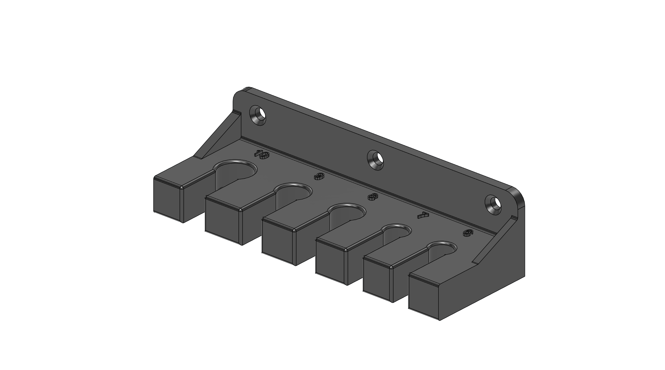 Miniatura 2 do modelo 3D Support Clef à Pipe (Angled-socket wrench) FACOM