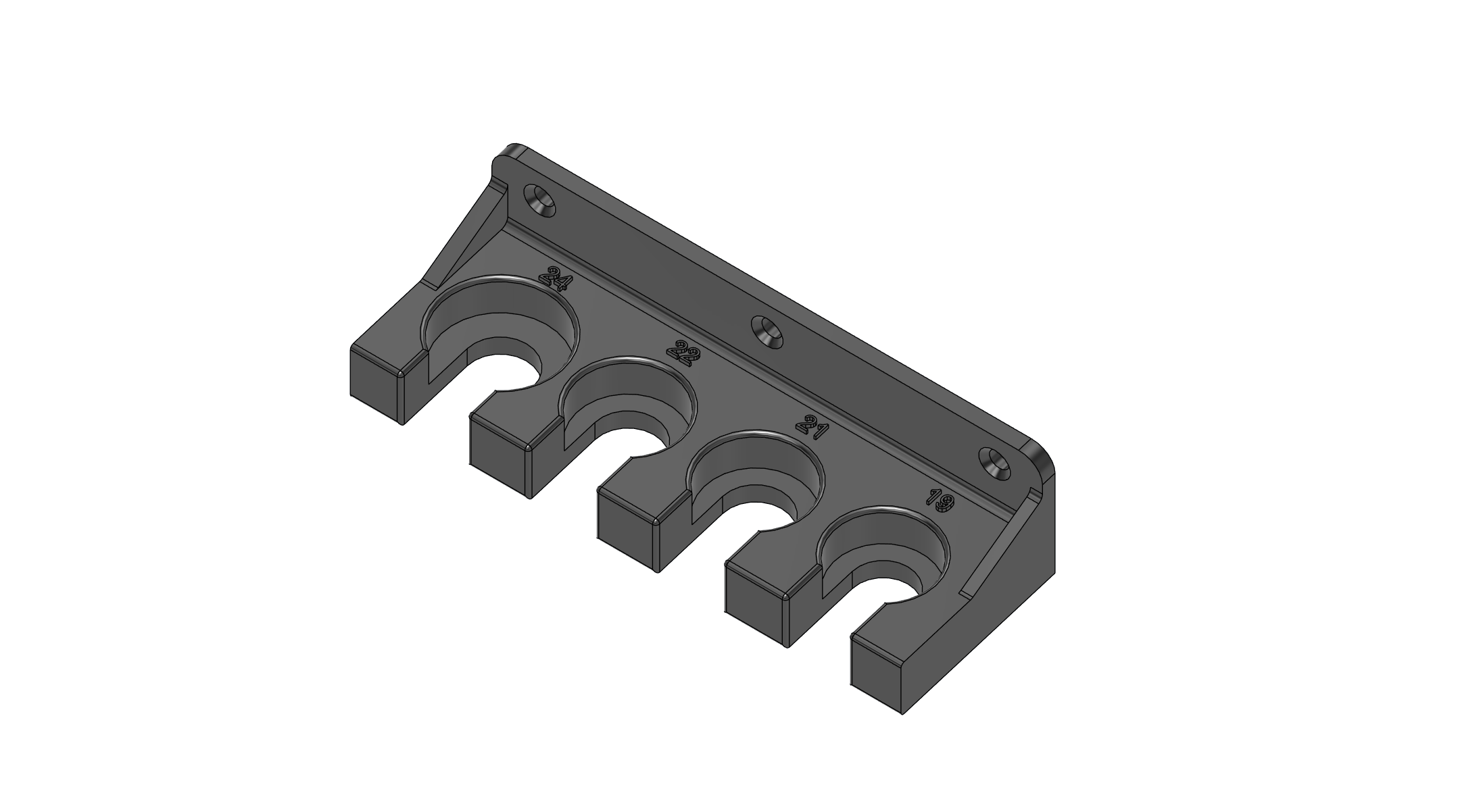 Miniatura 3 do modelo 3D Support Clef à Pipe (Angled-socket wrench) FACOM