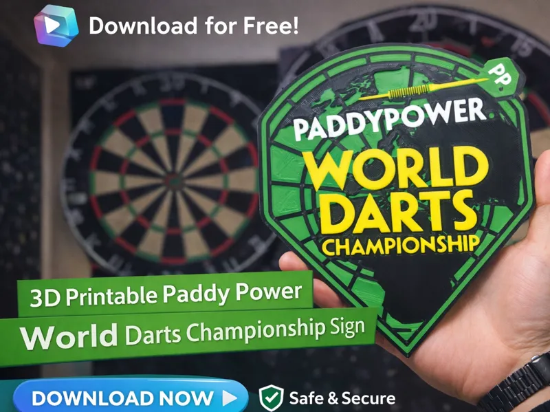 Paddy Power World Darts Championship Sign