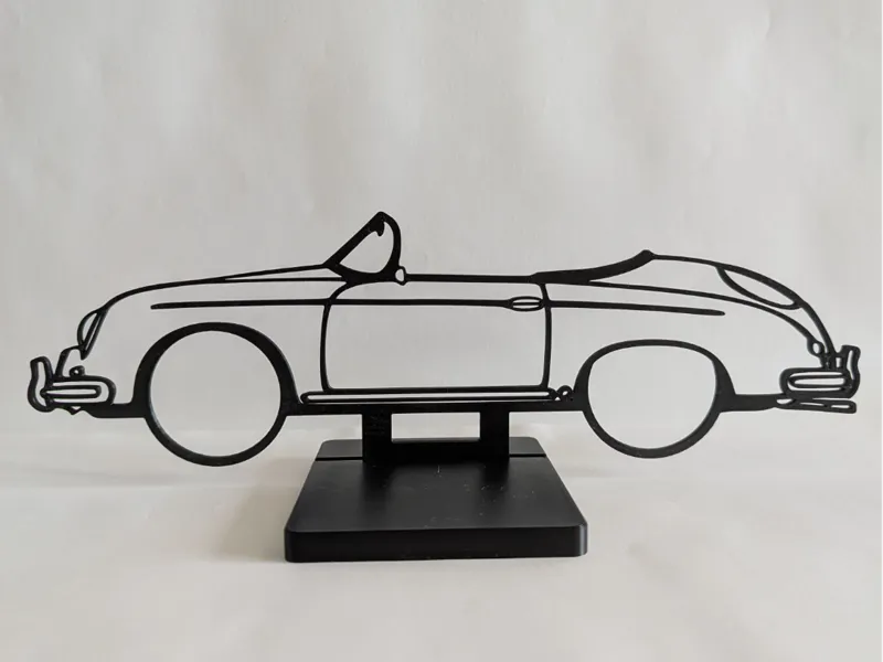 Porsche 356 speedster 1600 super silhouette