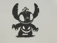 Silhouette Stitch façon Jack Skellington — photo 1