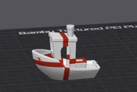 England Flag Benchy