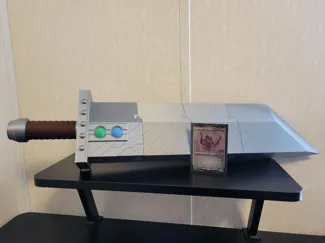 FF7 Buster Sword MTG Commander Deck Box (Updated)