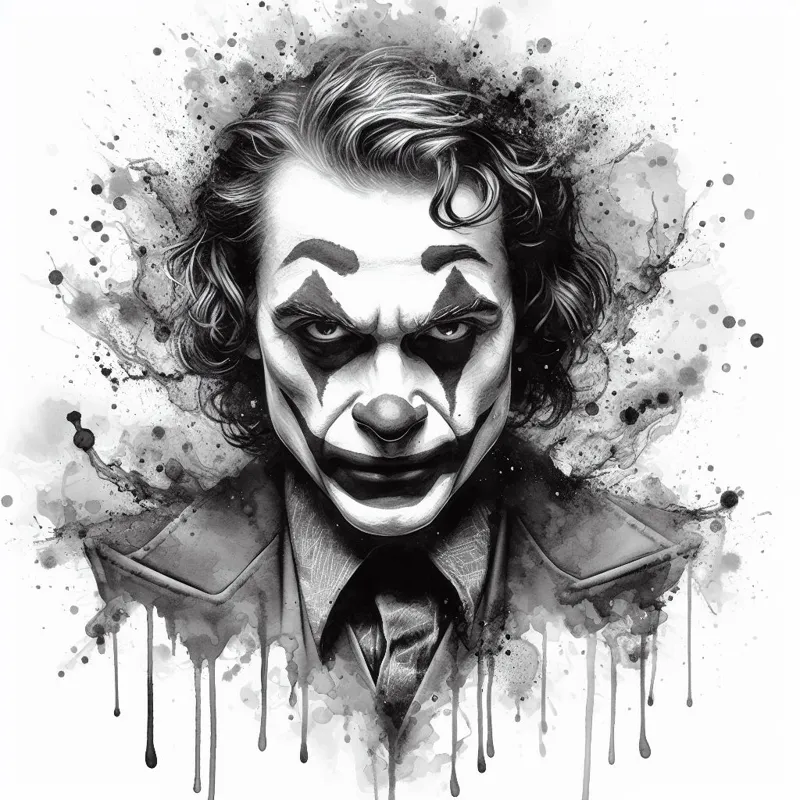 Joker portrait Hueforge