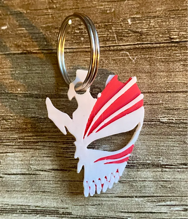 Bleach Ichigo's Hollow Mask Keychain