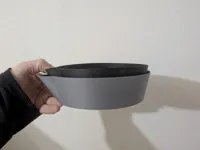 less tall (30% less then the standard size)