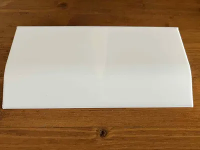 Simple keyboard palm rest