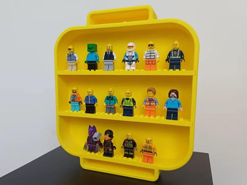 Brick minifigure Stand / Display / plate / figure