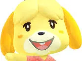 Isabelle Animal Crossing Paintable with Base