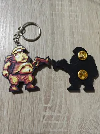 Big Marco keychain/ pin badge
