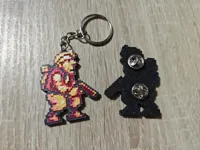 Marco keychain/ pin badge