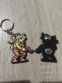 Eri keychain/ pin badge