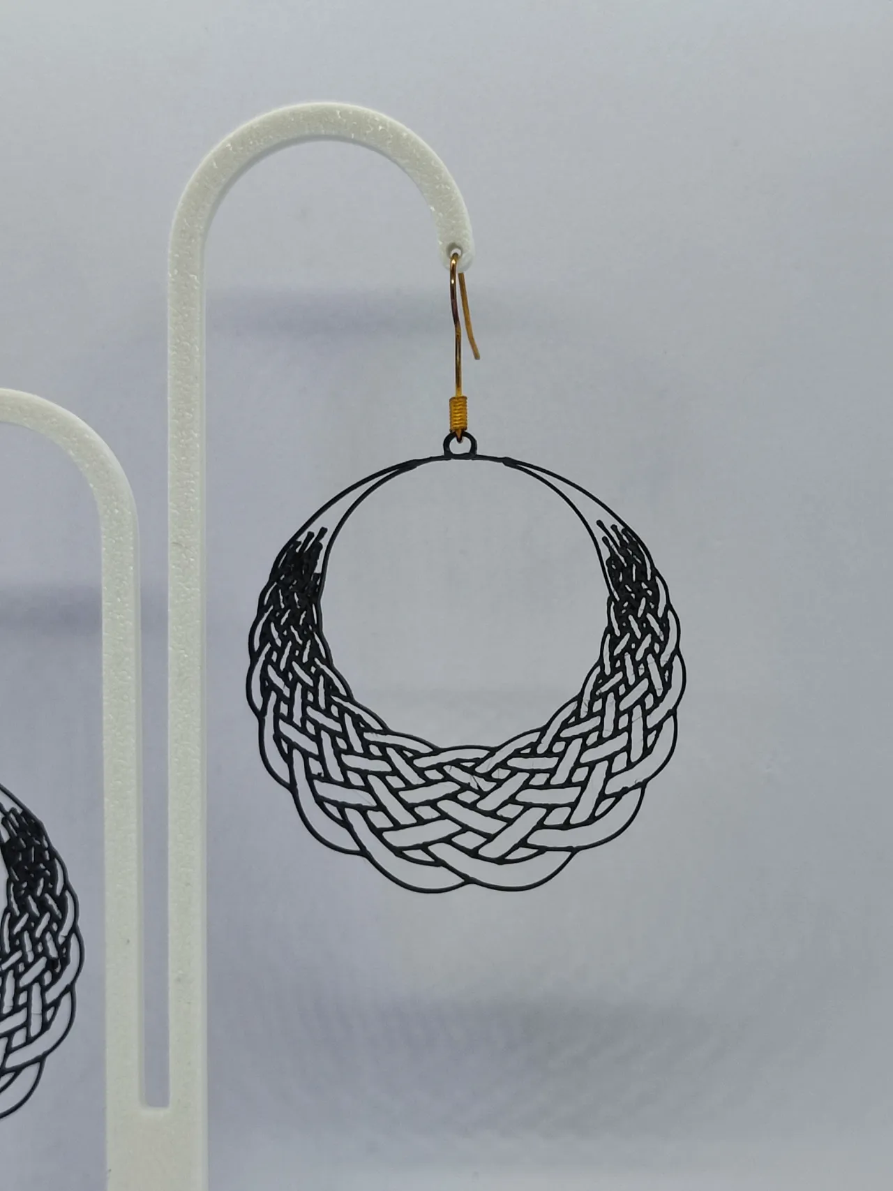 Aretes Trenzas del Viento view 4