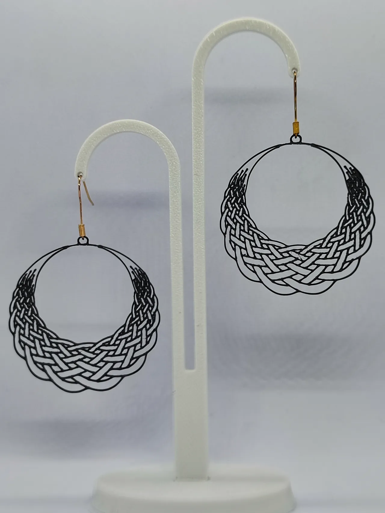 Aretes Trenzas del Viento view 3
