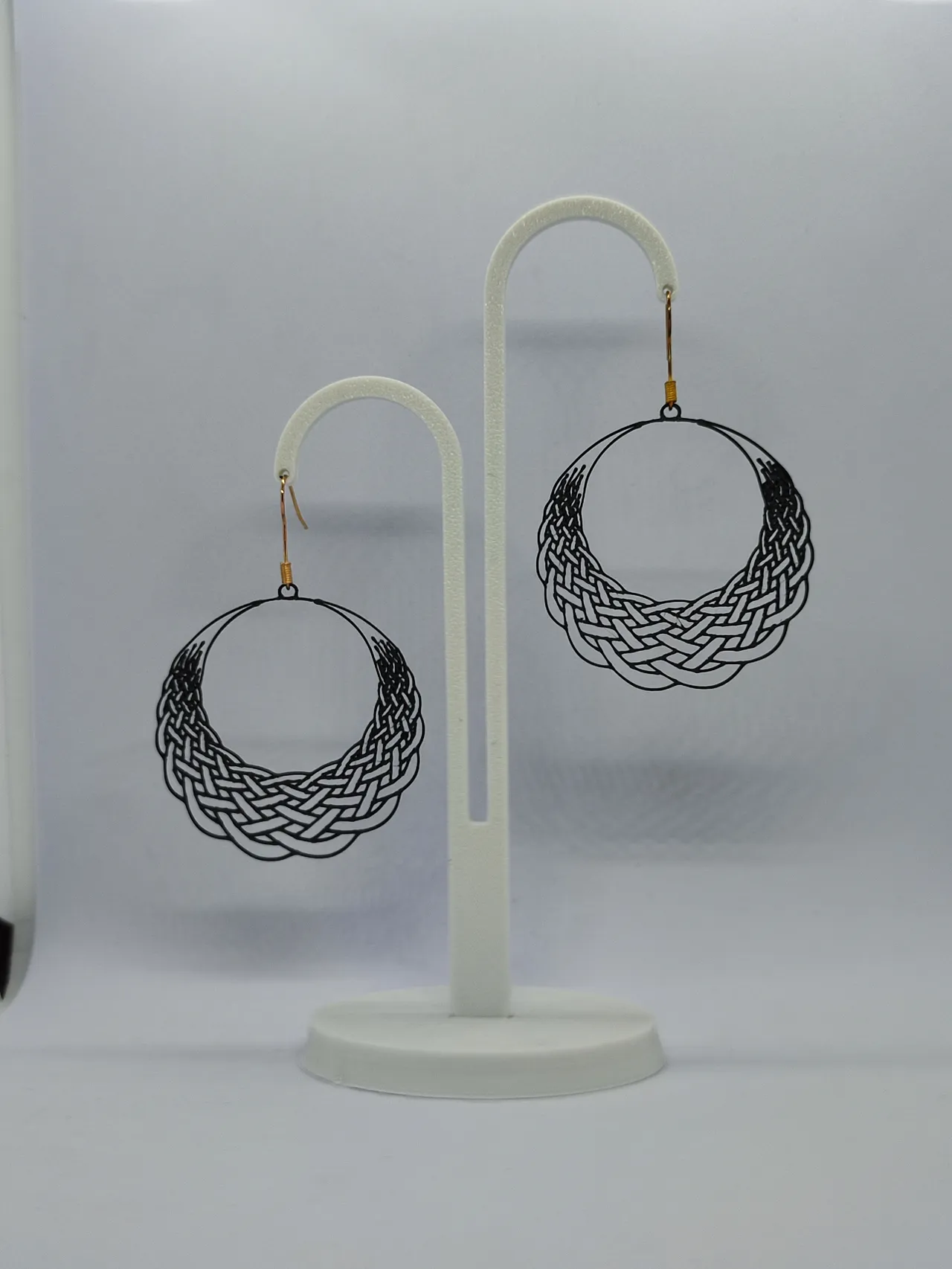 Aretes Trenzas del Viento view 2