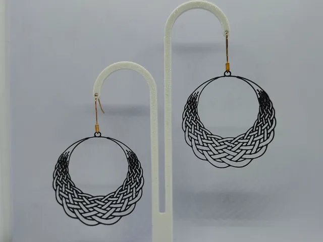 Aretes Trenzas del Viento