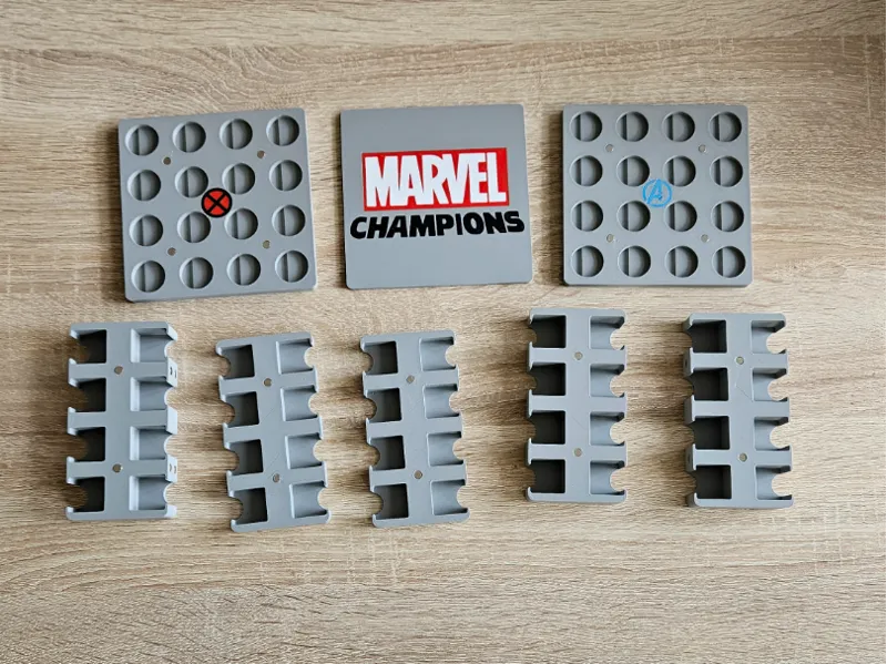 Marvel Champions Modular Token Storage