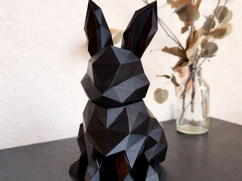 Low Poly Easter Bunny