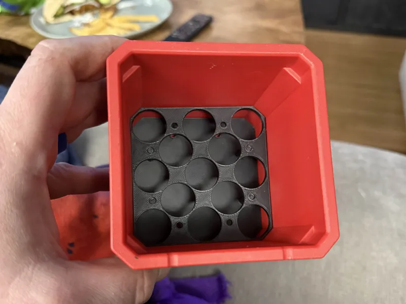 Packout Oil Nozzle Organizer