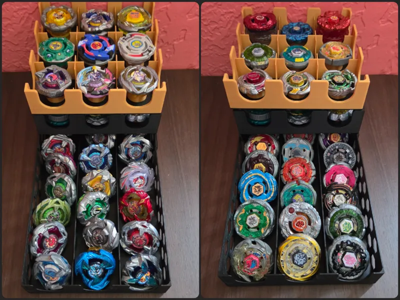 Stackable Beyblade Organizer
