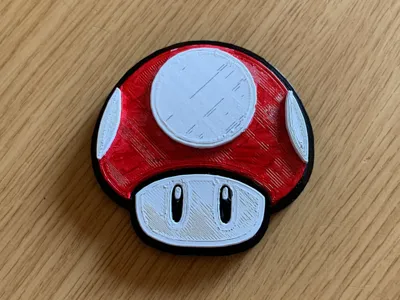 Super Mario Super Mushroom magnet