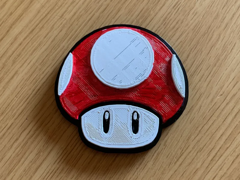 Super Mario Super Mushroom magnet