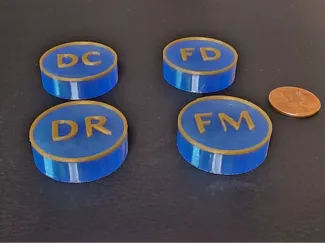 Simple Initial Buttons