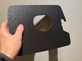 BMW i3 charge port cover