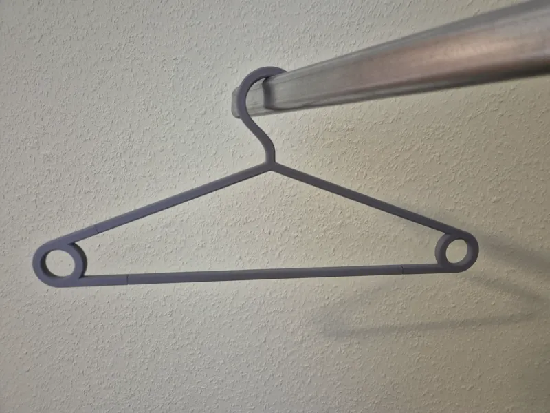 Clothes Hanger (4-Part Assembly)
