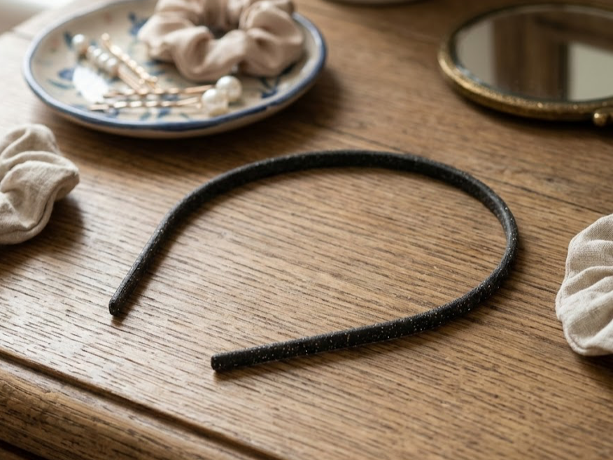 Minimal Hair Headband – Snap Fit Design