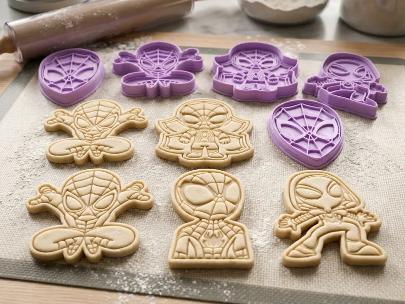 spiderman cookie cutter