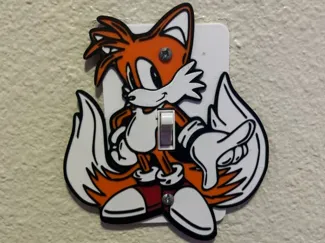 Tails Light Switch Cover (US Box Mounted)