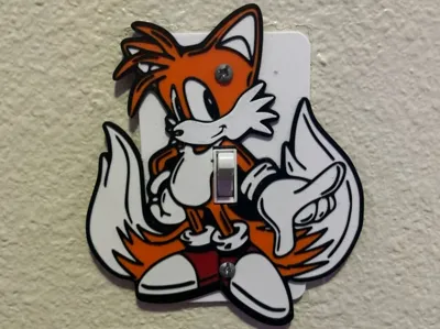 Tails Light Switch Cover (US Box Mounted)