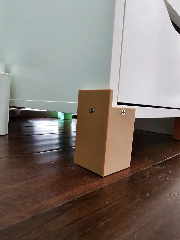 Cabinet or Drawer Unit Riser Feet by Dongwei MakerWorld: Download Free ...